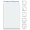 Better Office Products Graph Paper Pad, 17in. x 11in. 25 Sheets, Double Sided, White, 4x4 Blue Quad Rule, Graph Paper 25600 - alternate 6
